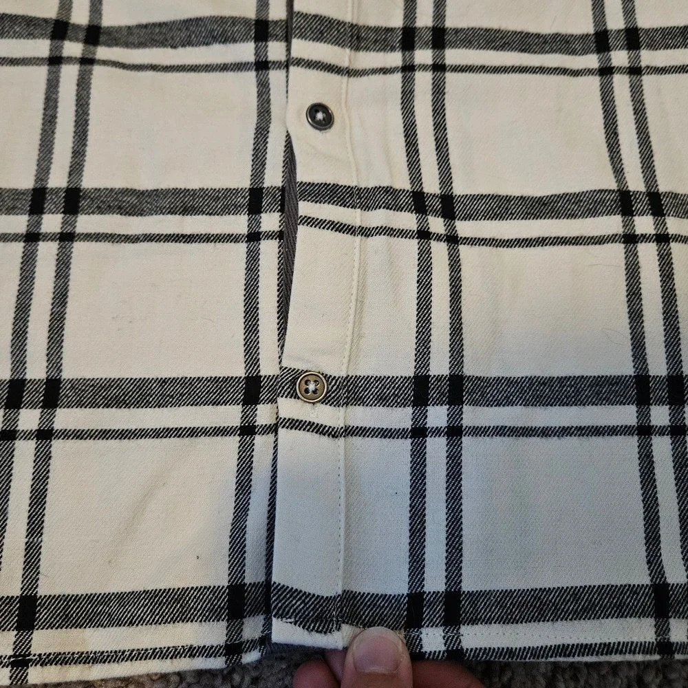 Splendid 2-Piece Flannel Jogger‎ Set Kids Size 6 Charcoal Cream NEW Plaid Shirt